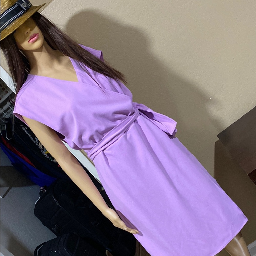 Alfani Lavender Midi Dress